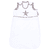 Schlafsack Organic Cotton, weiß Applikation Stern taupe Sterne weiß