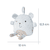 Peluche musicale nomade Lil Cuties LaLeLu bleu ciel