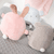 Lil Peluche Lil Cuties Sammy con tarjeta de amistad rosa malva