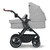 Poussette trio combinée 3en1 B Tour Mink Pro Light Grey