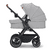 Poussette trio combinée 3en1 B Tour Mink Pro Light Grey