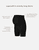 Nahtloser Shorts Niru Sensil Breeze Black