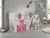 Spielbett SCOTT 90 x 200 cm Princess 2-teilig weiß