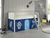 Spielbett SCOTT 90 x 200 cm Astro weiß