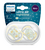Philips  Chupete ultra air SCF376/01, 18m+ Neutro Noche, 2 piezas