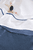 Drap pour berceau/lit enfant Blies indigo 75x100/100x150 cm