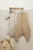 Schlafoverall Jumper Rib Mini Spot - Toffee Melange