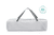 Lit parapluie Nizza gris pierre 60x120 cm