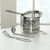 Set de cocina de juguete con alimentos