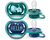 Philips  Soother ultra air SCF349/18 fra 18 måneder grøn/blå
