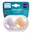 Philips  Ciuccio ultra soft SCF091/33, 6-18 mesi, giallo/viola, 4 pezzi