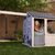 Casa infantil de madera con columpio Savannah