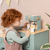 Kaffeemaschine "Coffea", salbei/natur