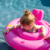 Pink Baby Float (0 -1 Jahr)