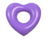 Red-Purple Heart Schwimmring ⌀55 cm