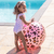 Swim Essential s Oppustelig boldsprinkler Leopard 60 cm