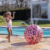 Swim Essential s Oppustelig boldsprinkler Leopard 60 cm