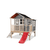 Drewniany domek do zabawy EXIT Loft 350 - szary