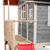 Drewniany domek do zabawy EXIT Loft 350 - szary