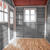 Drewniany domek do zabawy EXIT Loft 350 - szary