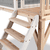 Drewniany domek do zabawy EXIT Loft 350 - szary