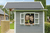 Drewniany domek do zabawy EXIT Loft 350 - szary