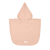 peach Badeponcho for barn Muslin Dots rose