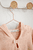 peach Badeponcho for barn Muslin Dots rose