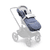 Barnvagn Fox Cub Complete Black /Stormy Blue