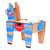 Mesa de juego con bloques de construcción Llama piñata mesa de juego de bloques de construcción