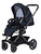 Kinderwagen VIP GTS Casual Collection Navy Stripes (810)