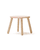 Tisch und zwei Hocker, apricot