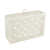 Colchón de cuna de viaje plegable beige