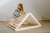 Triangle d'escalade enfant XXL Woodland Pikler bois naturel