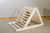 Triangle d'escalade enfant XXL Woodland Pikler bois naturel