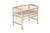 Beistellbett Micky S natur lackiert