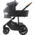 3 in 1 kinderwagen Smile 5Z Reiswieg 5Z2 Mid night  Grijs