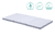 Materasso per lettino da viaggio a pois azzurro 60 x 120 cm