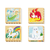 Quattro puzzle in legno: Animali fantastici