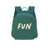 Kindergartenrucksack Cord Little Gang - Fun, Grün