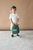 Kindergartenrucksack Cord Little Gang - Fun, Grün