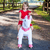 Licorne à monter enfant rose grand