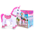 Licorne à monter enfant rose grand