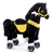 Cheval à monter enfant noir petit
