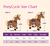 Unicornio de juguete con ruedas purple pequeño