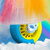 Unicornio de juguete con ruedas Rainbow pequeño