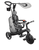 Rowerek trójkołowy EXPLORER TRIKE 4w1 szary Deluxe Play