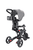 Tricycle enfant évolutif pliable 4en1 EXPLORER noir/gris