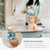 MyHappyBath Cup haarwasbeker blauw grijs