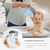 MyHappyBath Cup Haarwaschbecher blau grau